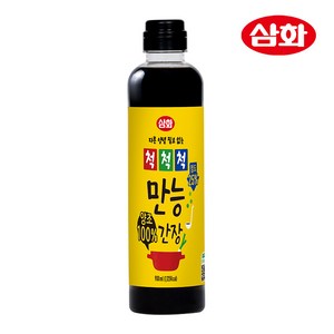 삼화식품 만능 간장 900ml 척척척 만능 간장, 1개