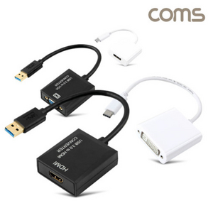 주식회사 씨에스플레이 노트북 PC 컴퓨터 외장 그래픽카드 듀얼 멀티 모니터 컴버터 USB TO HDMI VGA DVI, 03_USB3.0 to HDMI FW405