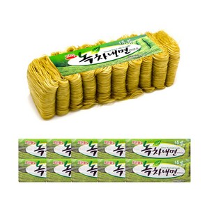 맛찬들 백미식품 녹차냉면 2kg, 10개