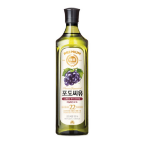 해표 포도씨유, 900ml, 6개