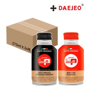 파스쿠찌 클래식 라떼, 275ml, 24개