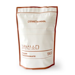 리빙스쿨 친환경세제 대용량 과탄산소다 5kg, 1개, 5L