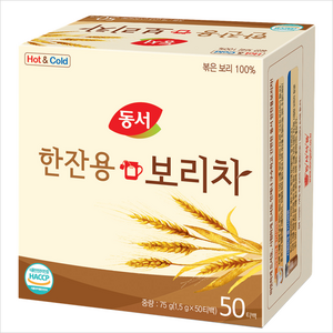 [동서식품] 동서 한잔용 보리차 50T, 1.5g, 50개입, 1개