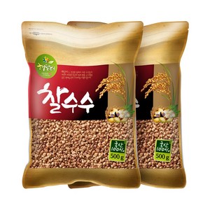 농산 국산 찰수수 500g, 2개