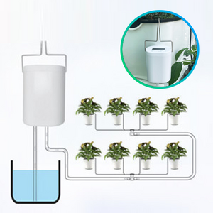 8개 화분 자동급수기 식물, 화이트(기본)