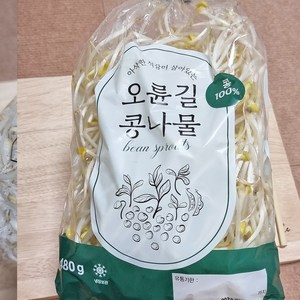 5분마켓 오윤길 콩나물 콩나물잡채 콩나물국 480g, 1개