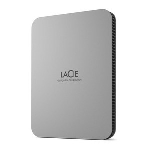 씨게이트 LaCie Mobile Dive 외장하드 디스크, 실버, 4TB