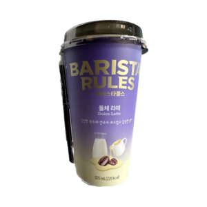 매일유업 바리스타룰스 돌체라떼325mlx10컵, 10개, 325ml