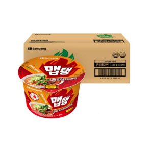 큰컵 맵탱 청양고추대파라면 110g x 16입, 16개