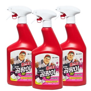홈스타 뿌리는 곰팡이 싹 세정제 용기, 750ml, 3개