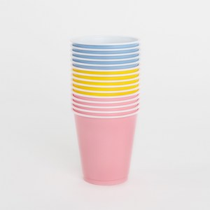 (GKS59716)[이라이프] 컬러컵 15개입(210ml) 다회용 플라스틱컵, 1개