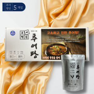 추어명인 추어탕 선물세트, 5개, 550g