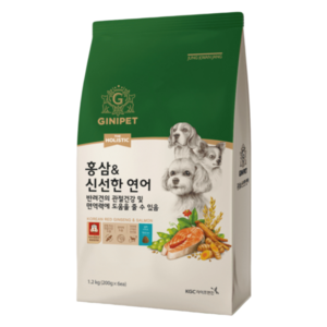 정관장지니펫 강아지 더홀리스틱 홍삼 앤 기능성 사료, 뼈/관절강화, 1.2kg, 1개