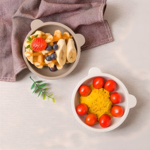 아띠홈 쁘띠포레 곰돌이 간식볼 2P, 크림 + 초코, 1개