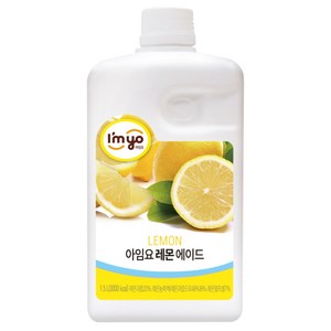 아임요 리얼 레몬에이드 1.5L, 3개