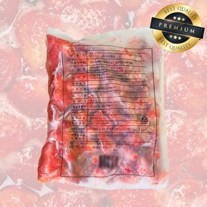 당도 높은 프리미엄 가당 냉동딸기 (설탕 20% 첨가), 2개, 1kg