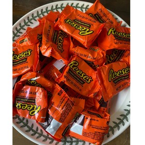 리세스 피넛버터 컵 대용량 25개입 REESES Peanut Butte Cups panty pack 390g, 1개