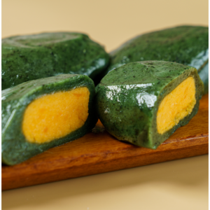 [김민경찹쌀떡] 소화가 잘되는 식사대용 달지 않고 맛있는 쑥단호박찹쌀떡, 18개, 80g