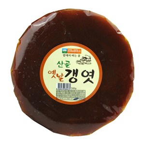 마밀랜드산골식품_엿기름만을 넣은 전통 갱엿 500gx1ea _간식 시험 입시 합격 추억, 500g, 1개