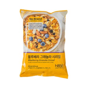 노브랜드 블루베리 그래놀라 시리얼 600g, 1개