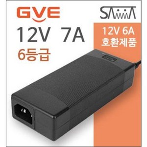 12V 7A GVE 아답터 (6등급 국내 및 해외수출용) GM95-120700-F, 1개