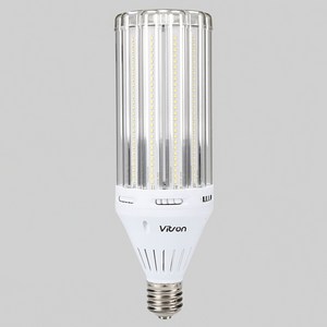 LED 콘램프 투명 삼파장 전구 스틱 램프 50W 대모갈 비츠온 보안등, LED 콘램프 불투명, 전구색, 35W（e39）, 1개