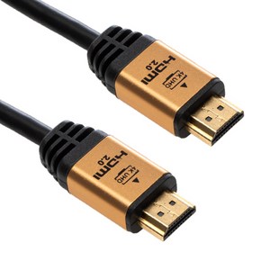 Maxiline 장거리 HDMI 2.0Ve 4K UHD 고화질 골드메탈 실드 케이블, 장거리 20M, 1개