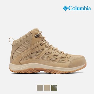 컬럼비아 COLUMBIA 남성 크레스트 우드 와이드핏 방수 미드 등산화 BI5371 494111