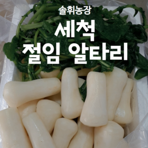 (솔휘농장)절임알타리 싱싱하고 아삭한 세척 절임알타리 초롱무 총각무, 10kg, 1개