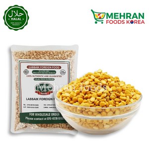 LABBAIK Chana Dal (Lentil / Pulse) / Split Chickpeas 800g 차나달, 1개