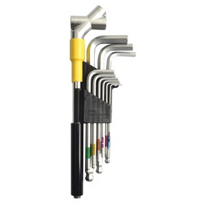 WISE 볼렌치-롱 9본세트 NO-2100N 1.5-10mm, 1개