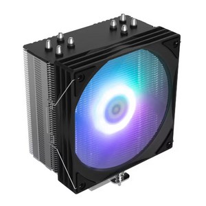 잘만 CNPS9X OPTIMA II ARGB 싱글타워 공랭 CPU 쿨러 (블랙), 1개