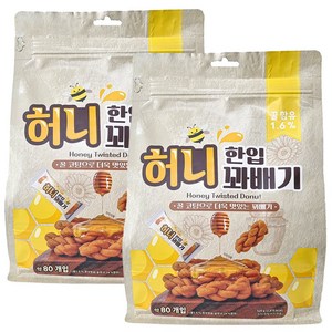 한입 허니 꽈배기, 520g, 2개