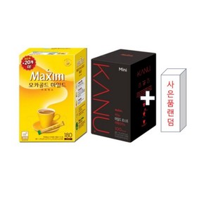 [블루존] 맥심 모카골드 170티+카누 미니 마일드 로스트 아메리카노100티, 1개, 900mg
