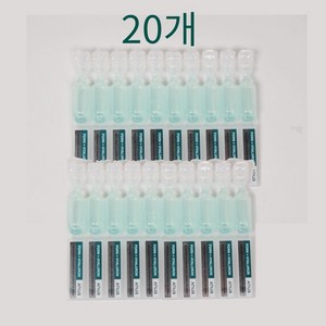 3초 광채+ PDRN 피디알엔 히알루론산 캡슐 100 인공눈물 세럼 앰플, 20개, 1ml