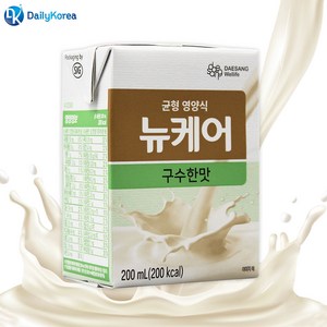 뉴케어 구수한맛 200ml 1팩 균형영양식 환자식 식사대용 D, 1개