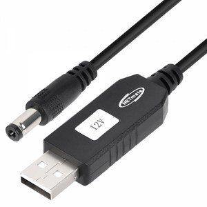 강원전자 넷메이트 NM-UV512 USB 전원 12V 승압 케이블, 1개