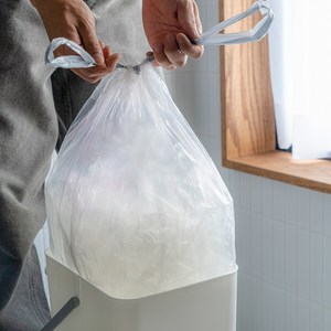 모노플랫 스트링 봉투 대용량 분리수거 쓰레기 재활용 비닐 봉투, 80L, 1개