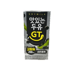 맛있는두유GT 검은콩 깨 칼슘, 190ml, 24개