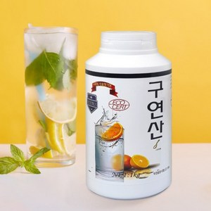 오스트리아산 무수 식용 구연산 유기농 원료 제품 국내생산, 1kg, 3개