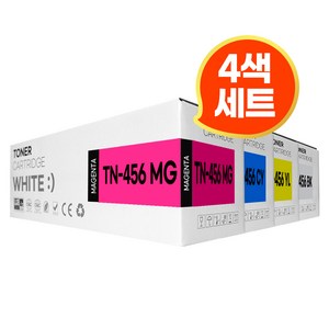 브라더 TN-456 호환 토너 HL-L8360CDW MFC-L8900CDW, 4색, 1개