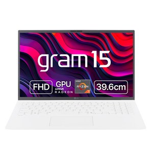 LG전자 2025 그램 AI AMD 15.6인치 15ZD80T-GX79K 프리도스 크라켄7 라데온 에센스화이트 최신형 가벼운 대학생 노트북