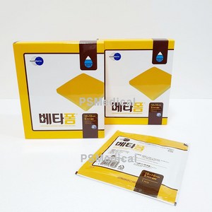 메디폼 베타폼 10x10cm 5mm 1박스(총10매)-피에쓰출고, 1개