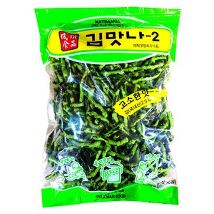 김맛나-2 파래맛과자 650g 주전부리 간식, 1개