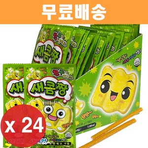 새콤짱 사과맛 젤리, 35g, 24개