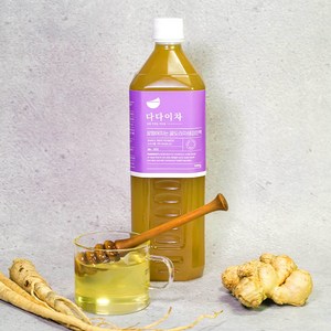 다다이차 꿀떨어지는 국산 꿀도라지차 도라지청 진액, 1개, 1개입, 1000g