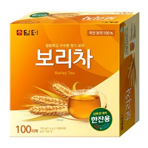 담터 보리차, 1.5g, 100개입, 1박스