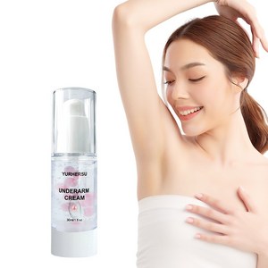 YURHERSU 겨드랑이 미백크림 팔꿈치 y존 겨드랑이 색소침착 VC 바디미백 톤업크림, 1개, 30ml