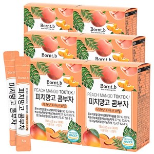 본트비 피치망고 콤부차 피치망고맛 분말, 5g, 30개입, 6개