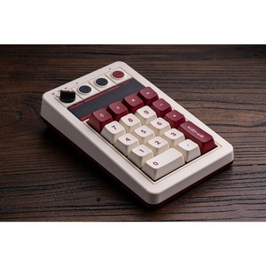 [국내정발] 8BitDo 레트로 18 넘버패드 Retro Mechanical Numpad, F에디션(레드)